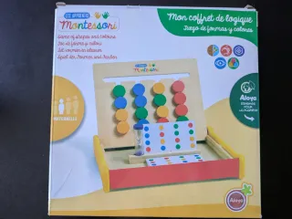 Juego Montessori Madera Formas y Colores