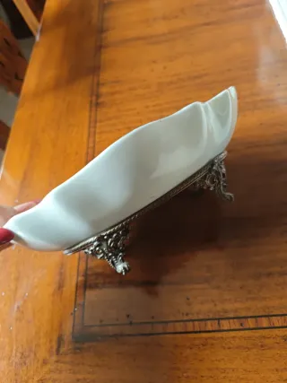 Porta cioccolatini floreale rialzato