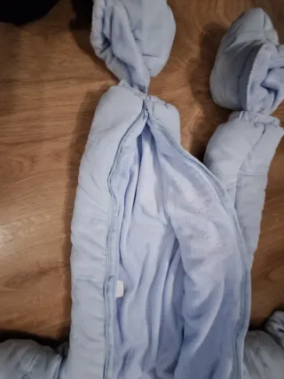 Peto Buzo frío nieve bebé azul 3-6 meses