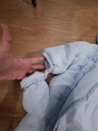 Peto Buzo frío nieve bebé azul 3-6 meses