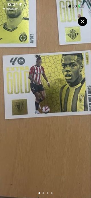 Nico Williams EA Sports Gold