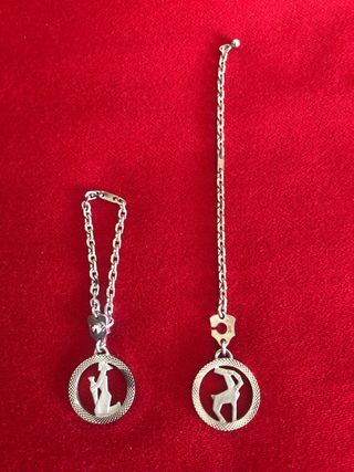 Llaveros Plata de Ley Horóscopos