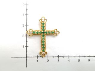 Cruz de Oro 18 Kt. 6.5 gr. de segunda mano