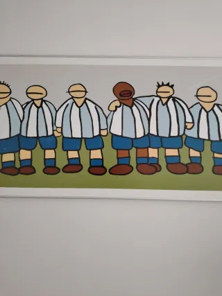 Cuadro Real Sociedad Callate la boca