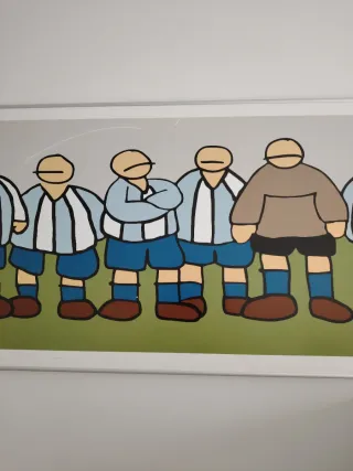 Cuadro Real Sociedad Callate la boca