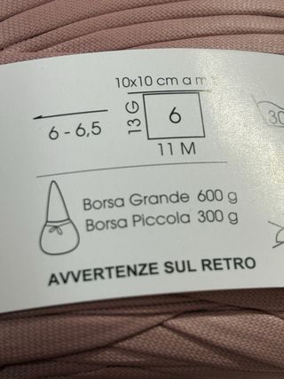 Gomitolo Fettuccia Mondial