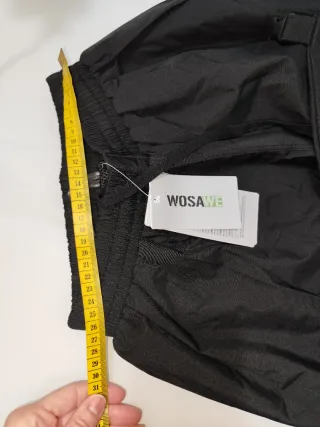 Pantalón impermeable WOSAWE unisex negro