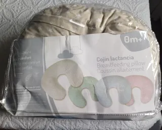 Cojín Lactancia Estrellas Beige