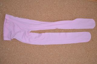 Zapatillas de ballet niña beige