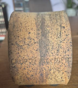 Reloj de mesa rústico