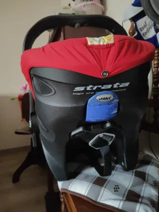 Silla de coche Jane Roja
