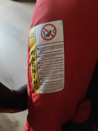 Silla de coche Jane Roja