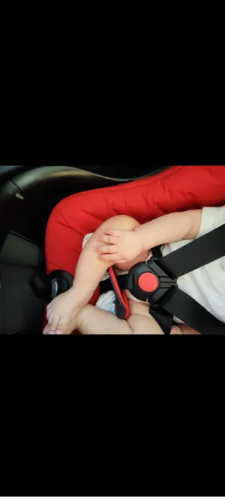 Silla de coche Jane Roja