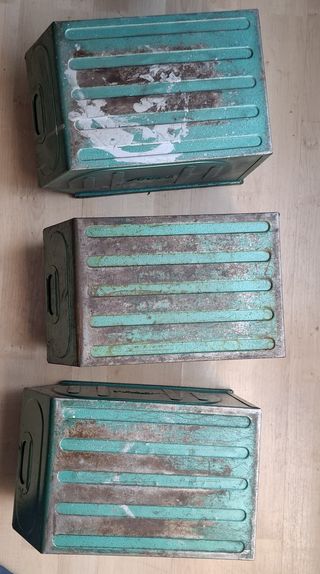 Cassettiere Terry sovrapponibili in acciaio