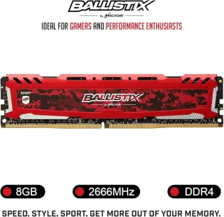 Crucial Ballistix Sport LT DDR4 2x16GB 2666MHz