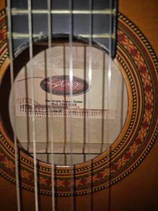 Guitarra Clásica Marrón