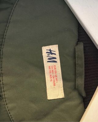 Parka Anorak Verde Militar Talla L