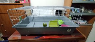 Jaula Conejo Completa + Accesorios y Comida