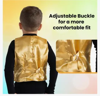 Dress Up America Disfraz Chaleco Lentejuelas  XL