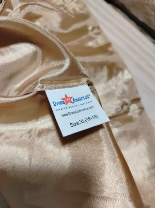 Dress Up America Disfraz Chaleco Lentejuelas  XL