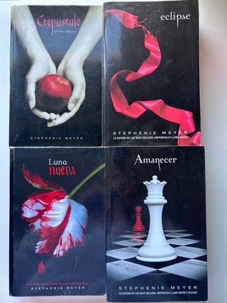 Saga completa Crepúsculo de Stephenie Meyer