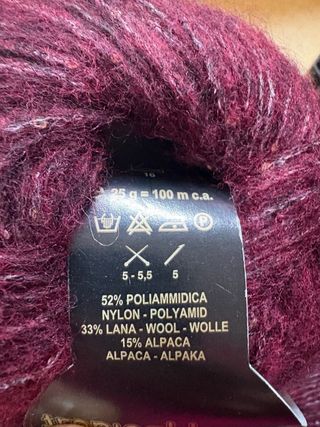 Gomitoli Mohair con paillettes