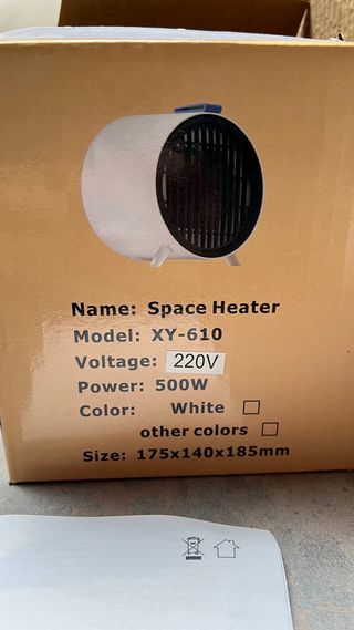 Calefactor Mini Space Heater XY-610