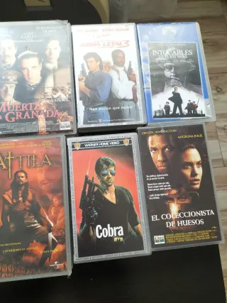 Lote Películas VHS Variadas