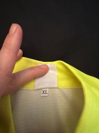 Maillot Ciclismo ULD Amarillo y Negro