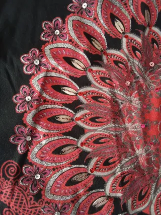 Jersey Desigual Negro y Rosa