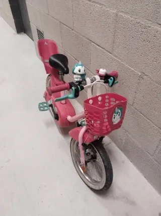 Bicicleta Infantil Rosa Decathlon