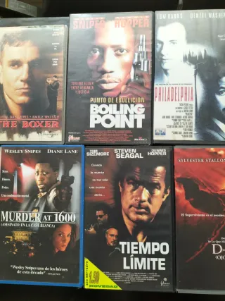 Lote Películas VHS Variadas