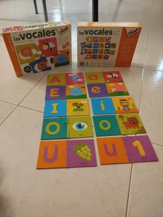 Juego educativo Las Vocales Diset