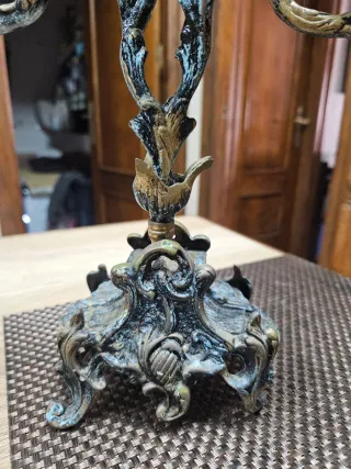 Candelabros de Bronce