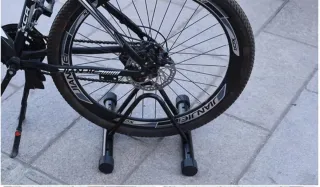 Soporte Bicicleta Suelo Negro