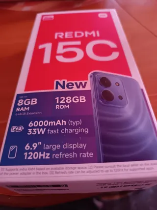 Redmi 15C 128GB Violeta Nuevo