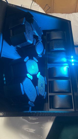 Caja para relojes automáticos con luz LED