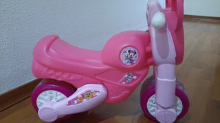 Moto Minnie Mouse Rosa Niña