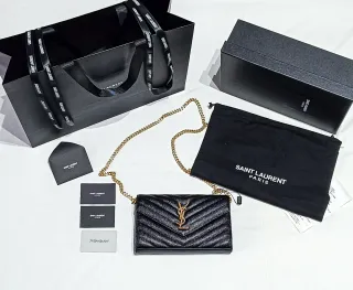 Saint Laurent Cassandre WOC nera Or. – Trattabile