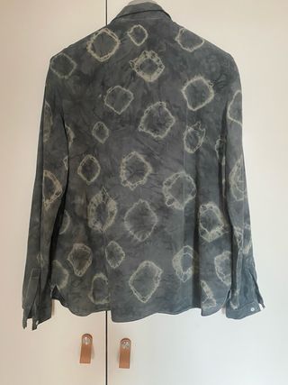 Camisa  de seda natural Massimo Dutti Estampada