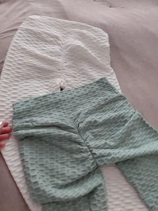 Leggings de gimnasio texturizados