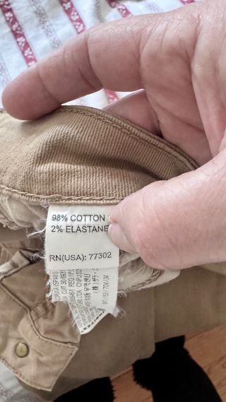 Pantalón Zara Fit Marrón cremalleras