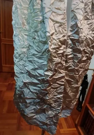 Sciarpa donna effetto stropicciato