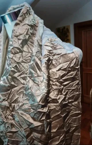 Sciarpa donna effetto stropicciato