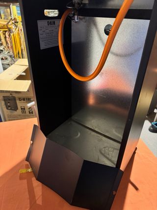 Estufa de gas butano negra