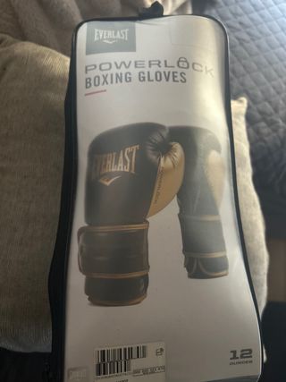 Guantes Boxeo Everlast Powerlock 12oz 140lb nuevos