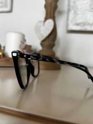 Montura Gafas Vista Christian Dior Negra