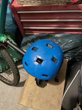Casco Bicicleta Infantil Azul