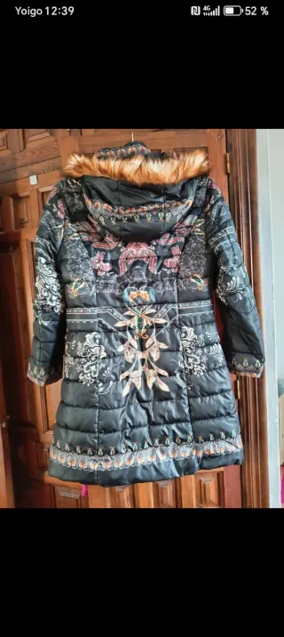 Chaquetón estampado multicolor