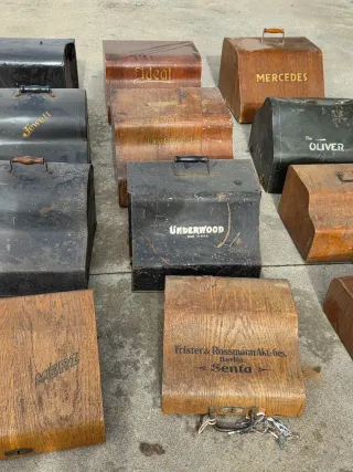 Tapas para máquinas de escribir antiguas